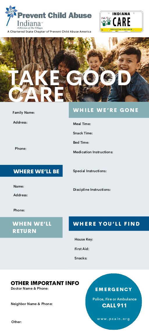 Take Good Care Quick Cards (50 pk)